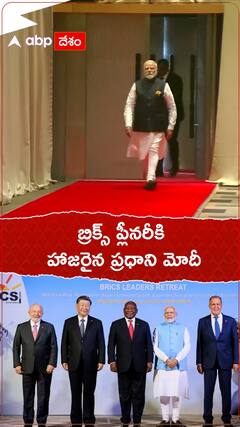 బ్రిక్స్ ప్లీనరీ సదస్సుకు హాజరైన మోదీ