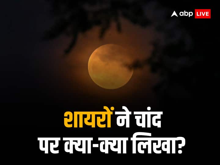 Chandrayaan 3 Landing here are the shayari and poetry on moon Chandrayaan-3: किसी ने बताया महबूब तो कोई चांद को देख हुआ हैरान, पढ़ें शायरों ने चांद पर क्या-क्या लिखा?