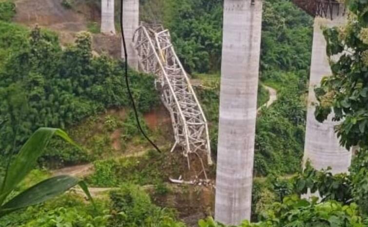 Mizoram  Railway Bridge Collapse PM Modi announces ex-gratia Rs 2 lakhs PMMRF know details Mizoram Railway Bridge Collapse: મિઝોરમમાં નિર્માણાધીન રેલવે પુલ ધરાશાયી, 17 શ્રમિકોના મોત