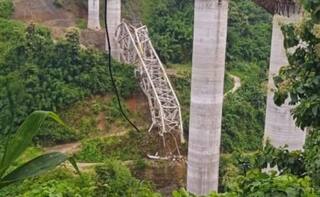 Mizoram Railway Bridge Collapse: મિઝોરમમાં નિર્માણાધીન રેલવે પુલ ધરાશાયી, 17 શ્રમિકોના મોત