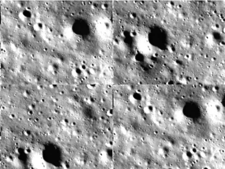 Chandrayaan 3 Soft Landing Moon First Images Moon Lunar Touchdown Chandrayaan-3 Sends ISRO First Images Of Moon Captured During Lunar Descent