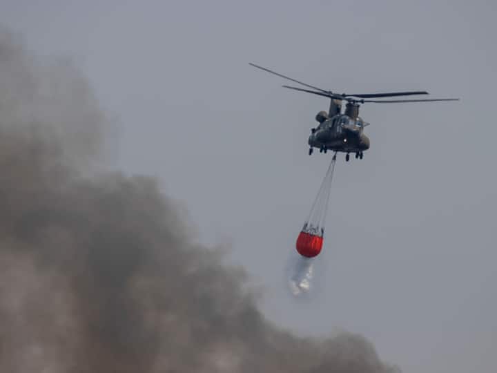 With firefighting forces stretched to the limit, Greece asked other European countries for assistance. Germany, Sweden, Croatia and Cyprus have sent aircraft to put out the blaze. (Source: Getty)