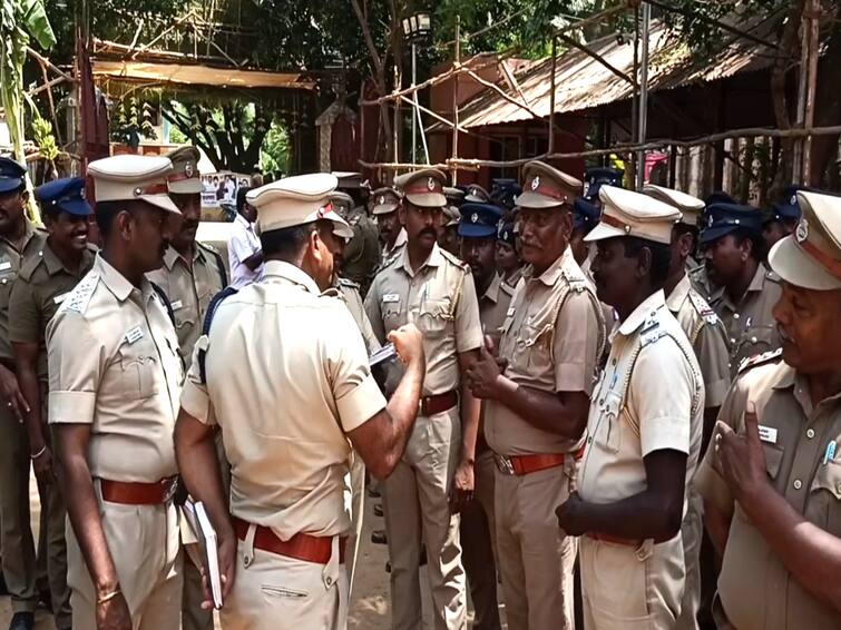 Tamil Nadu Chief Minister MkStalin  visit to Mayiladuthurai the police are concentrated TNN மயிலாடுதுறைக்கு முதல்வர் ஸ்டாலின் வருகை - பாதுகாப்பு பணியில் 600 காவலர்கள்