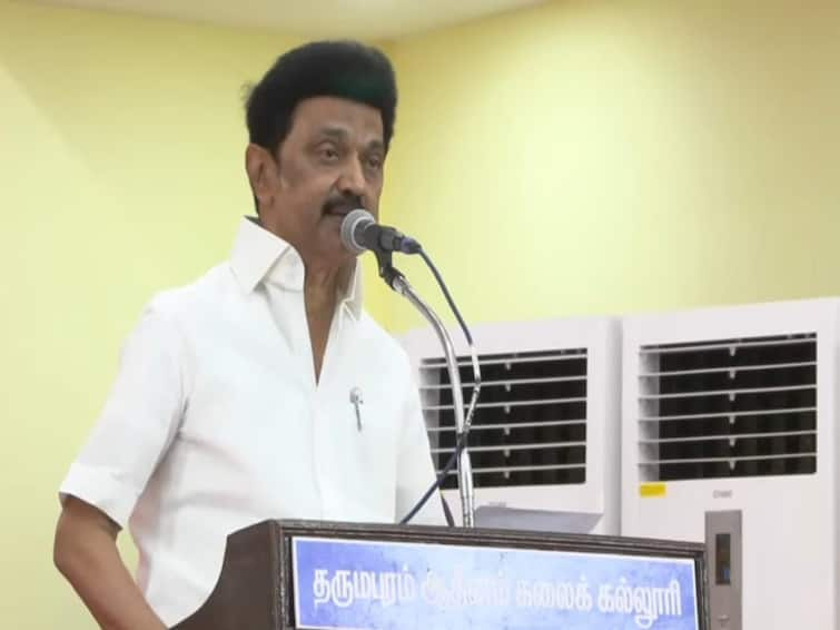 Veeramuthuvel who studied in a government school is an example Chief Minister Stalin gave advice to students CM Stalin: 