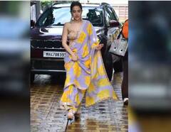 Uorfi Javed ਨੇ ਸਾੜੀ ਪਹਿਨ ਕੇ ਫੈਨਜ਼ ਨੂੰ ਦਿਖਾਇਆ ਆਪਣਾ ਦੇਸੀ ਲੁੱਕ, ਸਟ੍ਰੈਪਲੇਸ ਬਲਾਊਜ਼ 'ਤੇ ਟਿਕੀਆਂ ਸਭ ਦੀਆਂ ਨਜ਼ਰਾਂ