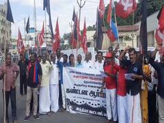 பழனி முருகன் கோயிலுக்கு வரும் அளுநருக்கு எதிர்ப்பு; குண்டுக்கட்டாக தூக்கி கைது செய்த போலீஸ்