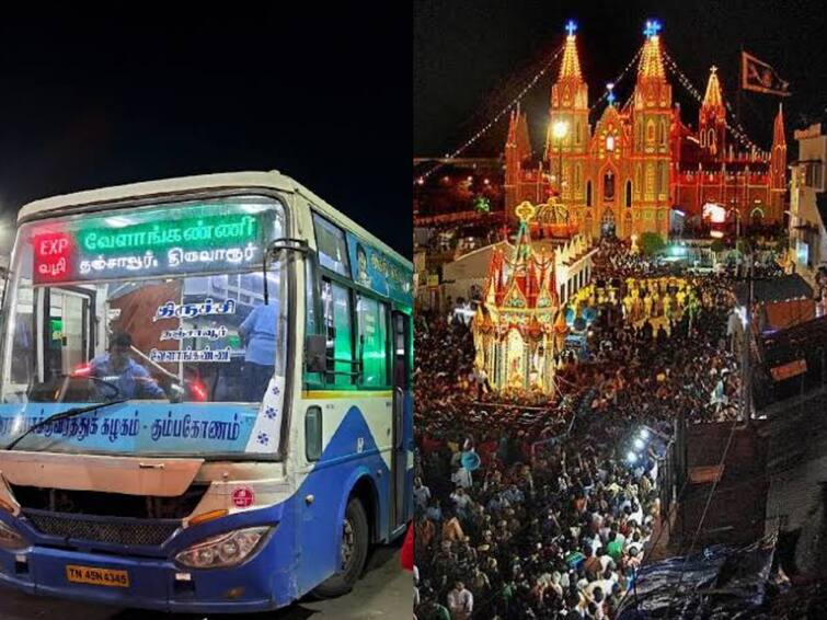 850 Special Buses for Velankanni Festival From Tomorrow to Sep 11 Velankanni Festival : வேளாங்கண்ணி திருவிழாவையொட்டி 850 சிறப்புப் பேருந்துகள்… நாளை முதல் செப்.11 வரை இயங்கும்