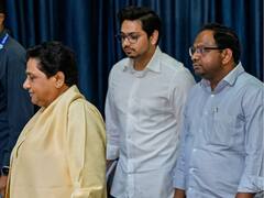 बहुजन समाज पार्टी का अगला उत्तराधिकारी कौन, 3 तस्वीरों से समझिए मायावती का संकेत!