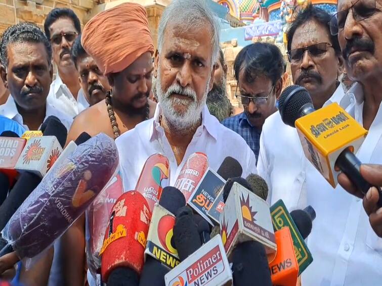 Minister sekar babu  visit  sirkazhi sattainadhar temple in Mayiladuthurai dist TNN தெய்வங்கள் மகிழ்ச்சியாக உள்ள ஆட்சி இந்த ஆட்சி -  அமைச்சர் சேகர்பாபு
