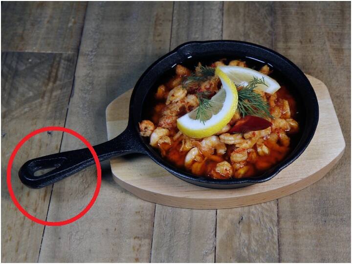 Frypan Handle Hole: आपने फ्राईपैन के हैंडल में देखा होगा कि आखिरी में एक छेद होता है. कभी सोचा है कि आखिर इसका काम क्या होता है.