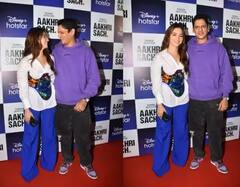 Aakhri Sach Screening: ગર્લફ્રેન્ડ તમન્ના ભાટિયાની વેબ સીરિઝની સ્ક્રીનિંગ પર પહોંચ્યો વિજય વર્મા