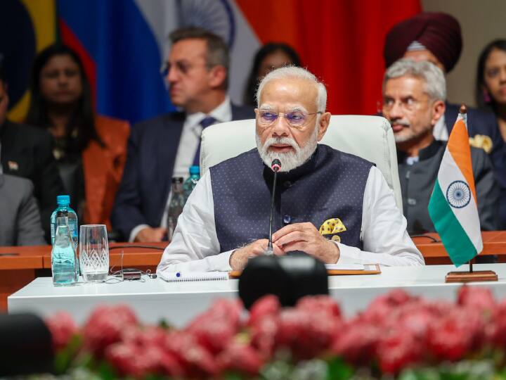 PM Modi's remarks on the success of Chandrayaan-3 mission at 15th BRICS Summit in Johannesburg Watch: 'हमें गर्व है, क्योंकि हमारी सफलता मानवता के लिए उपलब्धि', ब्रिक्स समिट में चंद्रयान-3 का जिक्र कर बोले पीएम मोदी