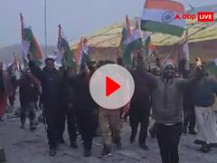 चंद्रयान 3 की सफलता पर 'भारत माता की जय' के नारों से गूंज उठा केदारनाथ धाम, देखें- Video