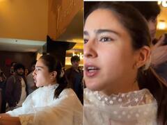 दोस्तों के साथ फिल्म देखने गईं सारा अली खान को पैपराजी पर आया गुस्सा, बोलीं- 'अभी बंद करो...'