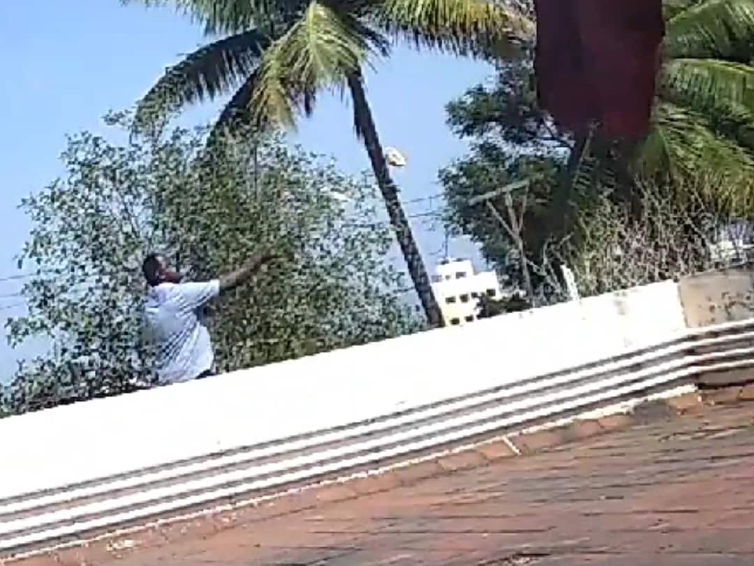 கோவை மேயரின் தம்பி பக்கத்து வீட்டில் குப்பை கொட்டுவதோடு, சிறுநீரை ஊற்றுவதாக புகார் - வெளியான சிசிடிவி காட்சிகள் Coimbatore Mayor's brother complains of littering and urinating in the neighboring house TNN கோவை மேயரின் தம்பி பக்கத்து வீட்டில் குப்பை கொட்டுவதோடு, சிறுநீரை ஊற்றுவதாக புகார் - வெளியான சிசிடிவி காட்சிகள்