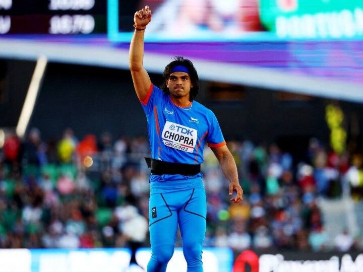 Neeraj Chopra qualifies for javelin final world athletics championships 2023 Neeraj Chopra: नीरज चोपड़ा ने वर्ल्ड चैंपियनशिप के फाइनल में बनाई जगह, पेरिस ओलंपिक के लिए भी किया क्वालीफाई