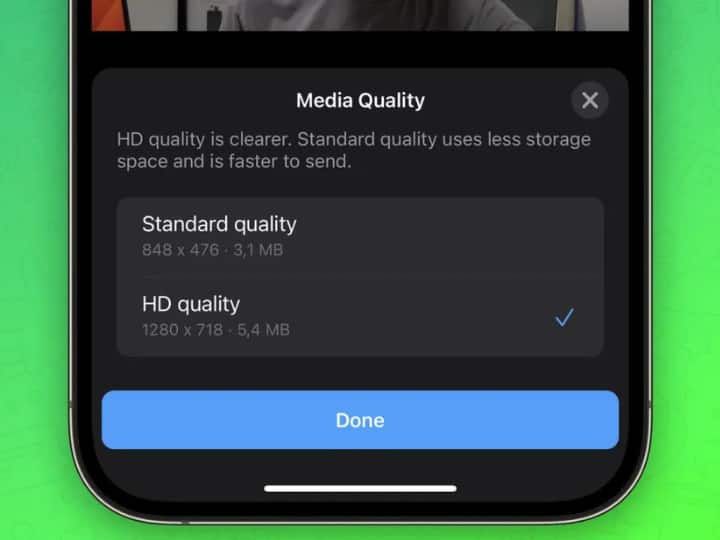 WhatsApp में फोटो के अलावा अब आप शेयर कर पाएंगे HD वीडियो, मिलेंगे ये 2 ऑप्शन WhatsApp roles out HD Video Sharing Feature check how to use WhatsApp में फोटो के अलावा अब आप शेयर कर पाएंगे HD वीडियो, मिलेंगे ये 2 ऑप्शन