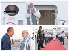 PM Modi Arrives In Greece On Maiden Visit Amid Rousing Welcome By Indian Diaspora. See Pics