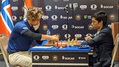 Chess World Cup : ਸ਼ਤਰੰਜ ਖਿਡਾਰੀ ਰਮੇਸ਼ ਬਾਬੂ ਪ੍ਰਗਨਾਨੰਦ ਨਹੀਂ ਜਿੱਤ ਸਕੇ ਵਿਸ਼ਵ ਕੱਪ Chess player Ramesh babu Pragnanand could not win the World Cup Chess World Cup : ਸ਼ਤਰੰਜ ਖਿਡਾਰੀ ਰਮੇਸ਼ ਬਾਬੂ ਪ੍ਰਗਨਾਨੰਦ ਨਹੀਂ ਜਿੱਤ ਸਕੇ ਵਿਸ਼ਵ ਕੱਪ