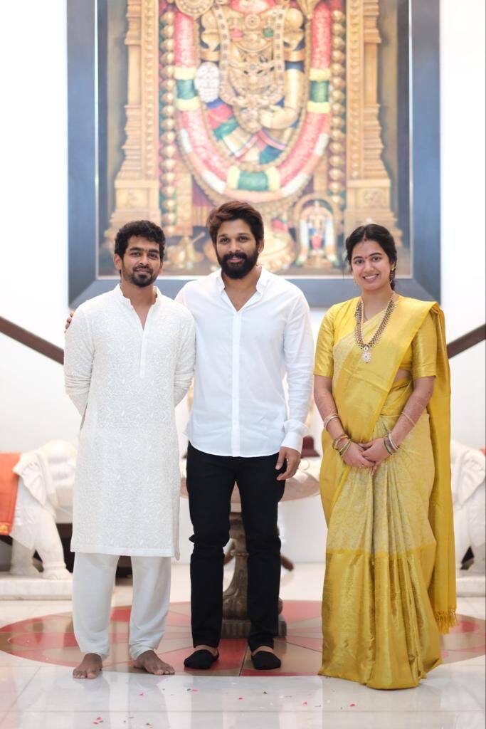 షూటింగ్ కారణంగా అల్లు అర్జున్ ఈ వివాహానికి హాజరు కాలేకపోయారు.