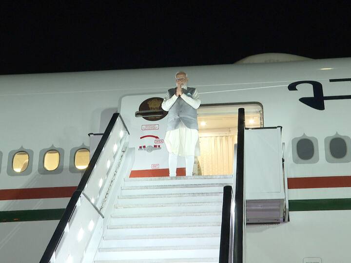 PM Modi arrived in the Greek capital from South Africa where he attended the 15th BRICS Summit and held bilateral meetings with several world leaders. (Twitter/@PMOIndia)