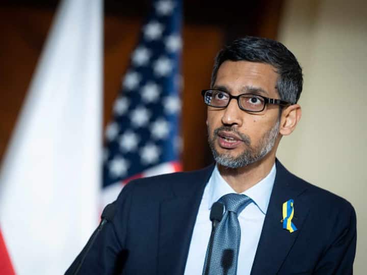 After Chandrayaan-3 landed on the Moon, Alphabet CEO Sundar Pichai said, “What an incredible moment! Congratulations to ISRO for the successful landing of Chandrayaan-3 on the Moon this morning. Today India became the first country to successfully achieve a soft landing on the southern polar region of the Moon.” (Image Credit: Getty)