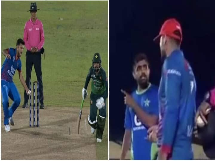 Babar Azam In Never-Seen-Before Angry Avatar After Pakistan's Thrilling Last-Ball Win Over Afghanistan watch video Watch Video: மன்கட் முறையில் அவுட்டாக்கிய ஆப்கான் வீரர்.. கோபத்தின் உச்சிக்கே சென்ற பாபர் அசாம்..!