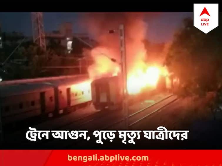 Madurai Railway Junction Fire Killed 9,  As Massive Fire Breaks Out On Train Madurai Train Fire : 'ট্রেনে সিলিন্ডার নিয়ে সফর', ভয়াবহ আগুনে ছারখার কামরা, মৃত ৯