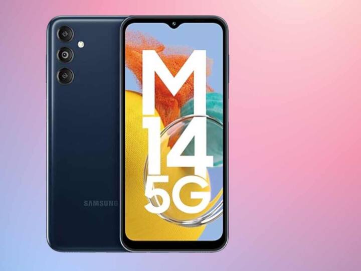 Samsung Galaxy M14 5G (Price: Rs 14,990)- This phone brings a 6.6-inch full-HD+ display with 90Hz refresh rate. It is also powered by Samsung’s in-house Exynos 1330 processor and has 4GB+128GB and 6GB+128GB RAM and storage options. This also comes with a triple camera set up on the back with a 50-megapixel main sensor and two 2-megapixel sensors. The Galaxy M14 also has a 13-megapixel sensor on the front. The phone comes with a big 6,000mAh battery with 25W charging support. (Source: Samsung)
