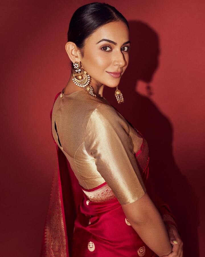 శారీలో రకుల్ (Image Courtesy : rakulpreet / Instagram)
