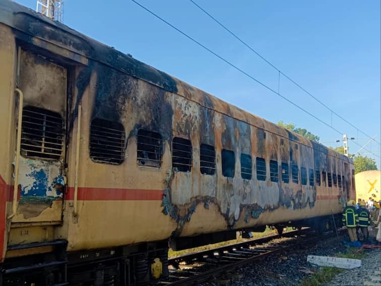 Madurai Train Fire — 'Doors Locked, People Stuck Inside': Passengers Recall Tamil Nadu Railway Station Horror Madurai Train Fire — 'Doors Locked, People Stuck Inside': Passengers Recall Tamil Nadu Railway Station Horror
