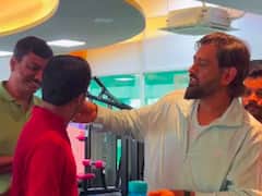 'Kaun Dieting Pe Hai Batao': MS Dhoni's Quip Among Gym Buddies During Cake-Cutting Video Goes Viral
