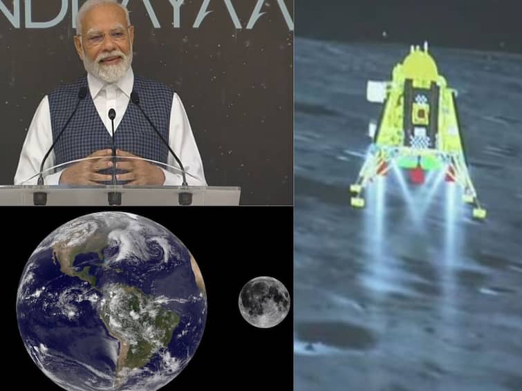 modi named chandrayaan 3 landed area who owns moon details on internatioanl space law Modi Named Moon: பிரதமர் மோடி வெச்ச பேரு..! நிலா யாருக்கு சொந்தம்? என்னதான் சொல்லுது சர்வதேச விண்வெளி ஒப்பந்தம்?