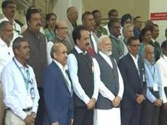 बेंगलुरु पहुंचकर पीएम मोदी ने की चंद्रयान-3 के नायकों की सराहना, ISRO ने कहा- धन्यवाद