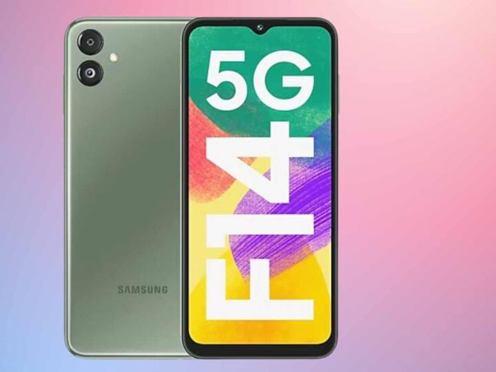 Samsung Galaxy F14 5G (Price: Rs 13,990)-The Galaxy F14 comes with a 6.6-inch full-HD+ display with 90Hz refresh rate. It also runs on the Exynos 1330 processor and has 4GB/6GB RAM and 128GB storage options. The phone also has a 6,000 mAh battery with 25 W charging support. It also has a 50-megapixel main sensor and a 2-megapixel macro sensor. (Source: Samsung)
