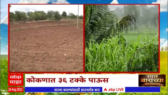 Saat Barachya Batmya 712 : राज्यावर दुष्काळाचं सावट ते कांदा प्रश्न : 26 ऑगस्ट 2023 : ABP Majha