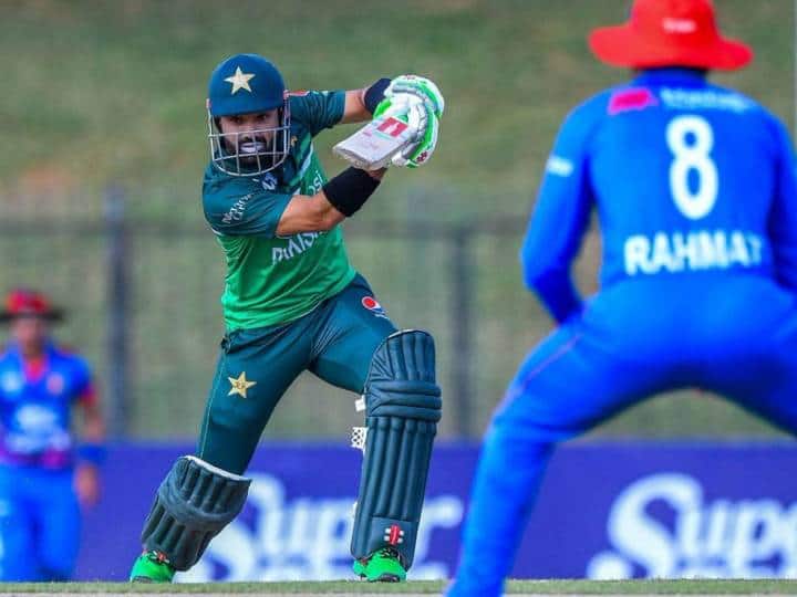 Pakistan Give 269 Runs Target To Afghanistan In 3rd ODI Babar Azam And Mohammad Rizwan Scored Fifty PAK vs AFG: पाकिस्तान ने अफगानिस्तान को दिया 269 रनों का लक्ष्य, बाबर आजम और रिजवान ने खेली अर्धशतकीय पारी