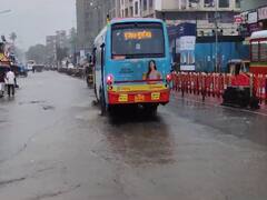 Mumbai Rain : मुंबईत जोरदार पावसाला सुरुवात