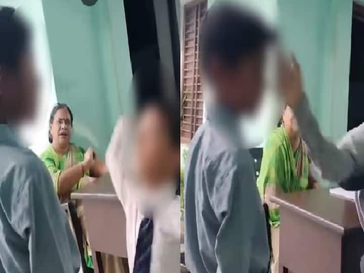 UP Teacher Who Asked Students To Slap Muslim Classmate clarifies that this is a minor issue UP Teacher: மற்ற மாணவர்களை விட்டு இஸ்லாமிய மாணவனை அடிக்க சொன்னது ஏன்? உத்தரப் பிரதேச ஆசிரியை பரபரப்பு விளக்கம்