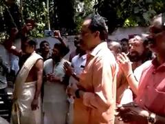 Chandrayaan-3 की सफलता के बाद इसरो प्रमुख एस. सोमनाथ ने किए मां भद्रकाली के दर्शन, मंदिर में हाथ जोड़े आए नजर