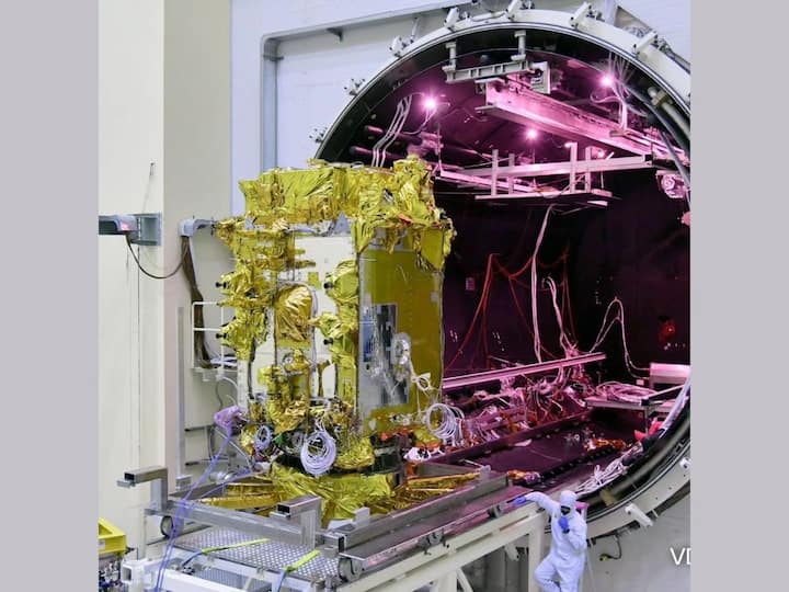 Aditya-L1 Mission: The four remote-sensing payloads of the Aditya-L1 spacecraft are the Visible Emission Line Coronagraph (VELC), Solar Ultraviolet Imaging Telescope (SUIT), Solar Low-Energy X-ray Spectrometer (SoLEXS), and High Energy L1 Orbiting X-ray Spectrometer (HEL1OS). (Photo: Instagram/@ISRO)