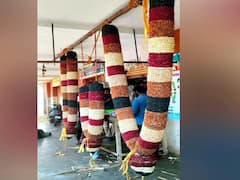 ரூ 3.50 இலட்சம் மதிப்பில் தயாரான டிரை புரூட்.. உலர் பழங்களால் ஆன பிரமாண்ட மாலை எங்க தெரியுமா?