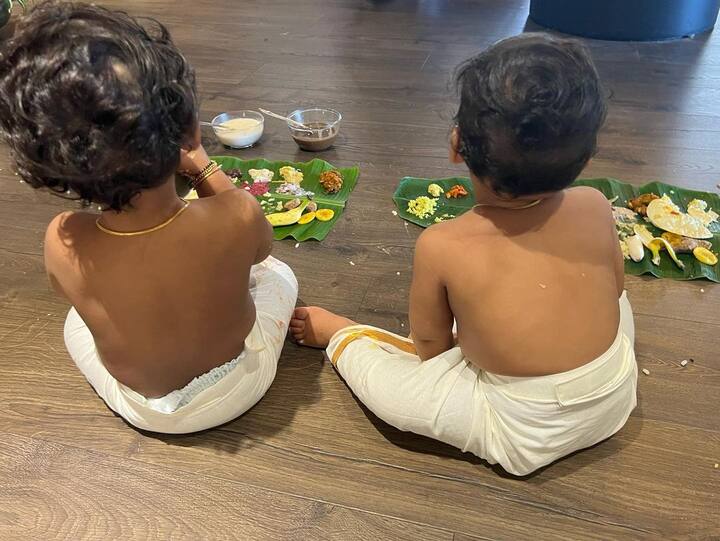 ஓணம் சதயா சாப்பிடும் அளவிற்கு இவர்கள் வளர்ந்து விட்டார்கள் போன்ற கமெண்ட்ஸ் குவிந்து வருகிறது. இந்த 3 புகைப்படங்கள் இணையவாசிகள் மற்றும் ஊடகங்களின் கவனத்தை ஈர்த்துள்ளது.