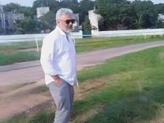 Ajith kumar Cycling Photos : 'புது இடம் புது மேகம் தேடி போவோமே ..' குழந்தைகளுடன் சைக்கிளிங் செய்த ஏ.கே!