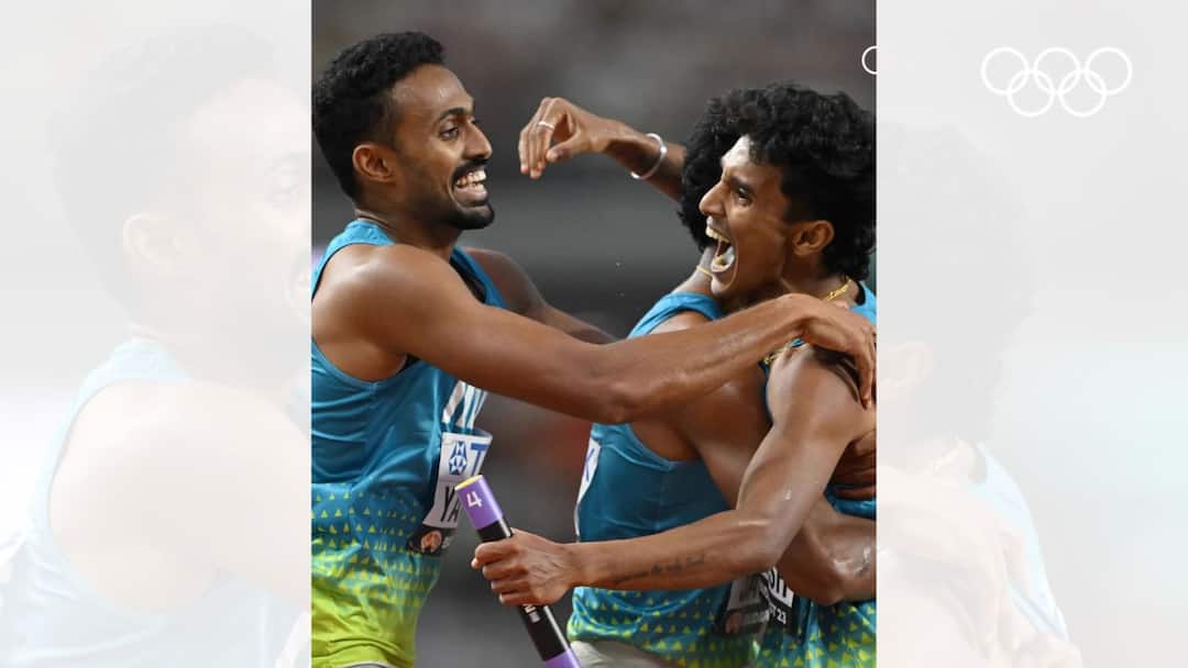 World Athletics Championships: Indian 4x400m relay team breaks Asian record, qualifies for final World Athletics Championships: এশিয়ান রেকর্ড গড়ে ৪x৪০০ রিলের ফাইনালে ভারতীয় দল