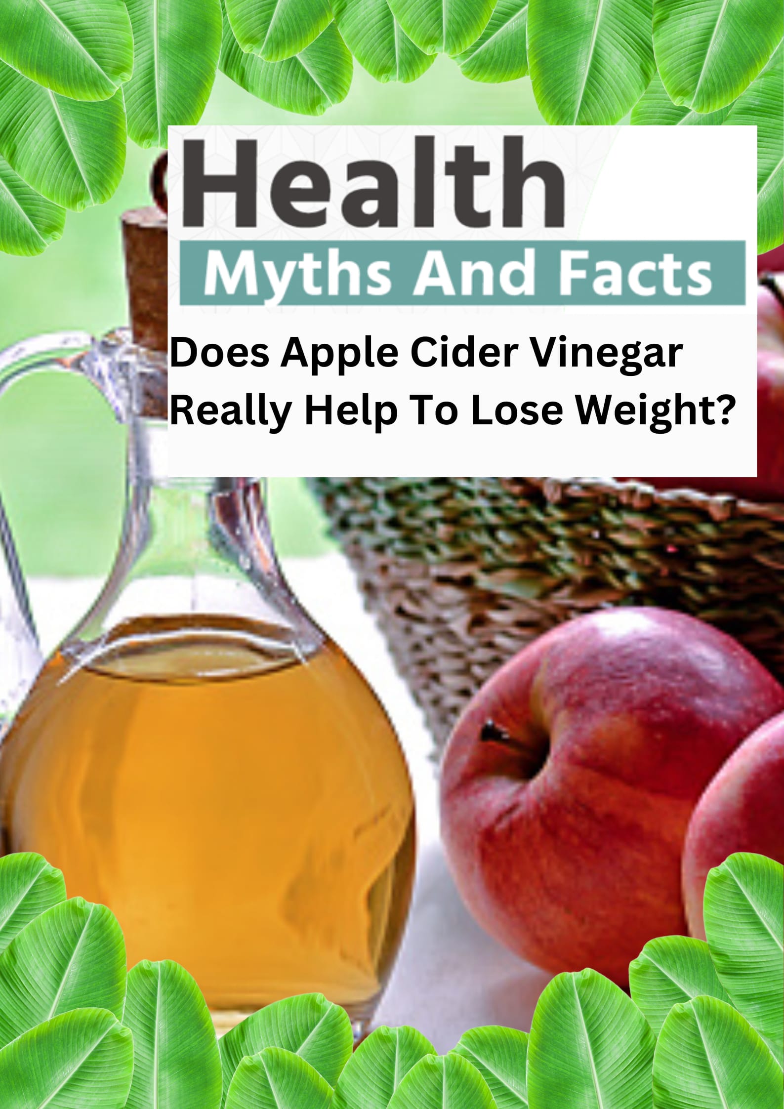 Does Apple Cider Vinegar Really Help To Lose Weight? See What Experts Say