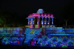 Sun Temple Photo: દુલ્હનની જેમ શણગારવામાં આવ્યું મોઢેરાનું સૂર્ય મંદિર, જુઓ અદભૂત તસવીરો