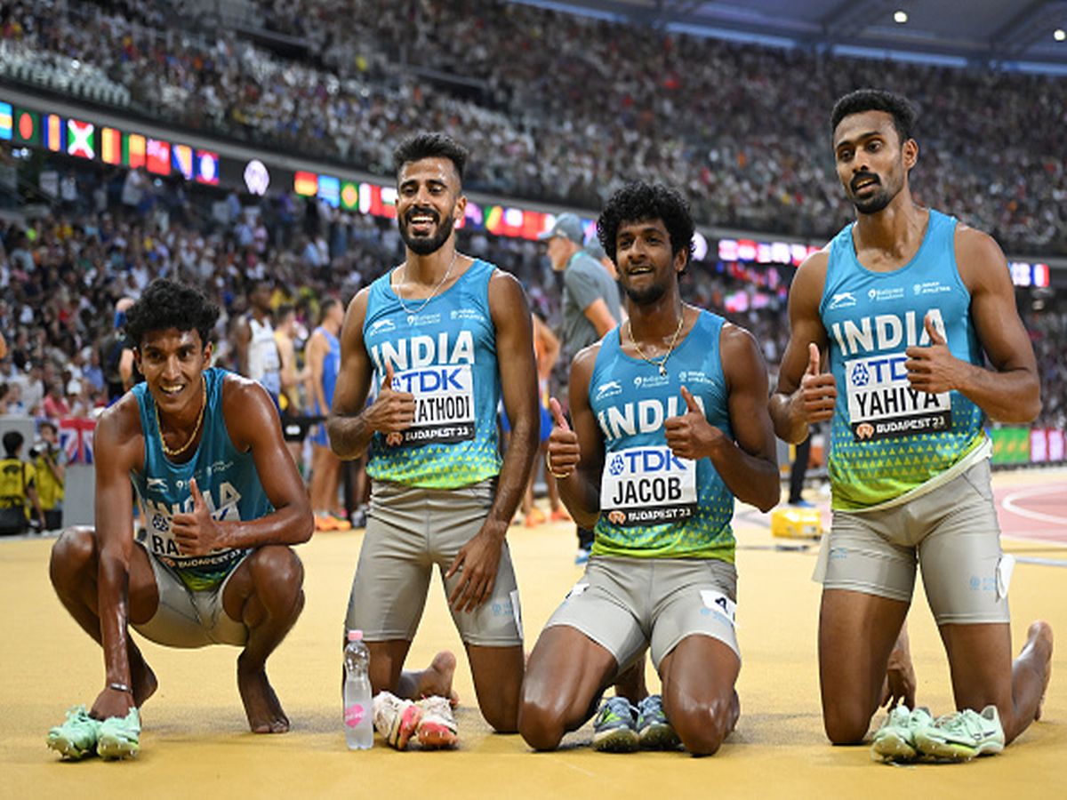 Indian Men's 4x400m Relay World Athletics Championships Final Viral