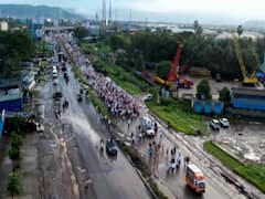 MNS Padyatra : मुंबई-गोवा महामार्गासाठी मनसेचा 'जागर', अमित ठाकरेंच्या नेतृत्वाखाली पळस्पे ते खारपाडा पदयात्रेला सुरुवात