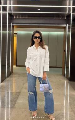 Anushka Sen: ਅਨੁਸ਼ਕਾ ਸੇਨ ਨੇ ਫਾਰਮਲ ਆਊਟਫਿਟ 'ਚ ਸ਼ੇਅਰ ਕੀਤਾ ਬੌਸੀ ਲੁੱਕ, ਫੋਟੋਆਂ ਦੇਖ ਕੇ ਦੀਵਾਨੇ ਹੋਏ ਫੈਨਜ਼